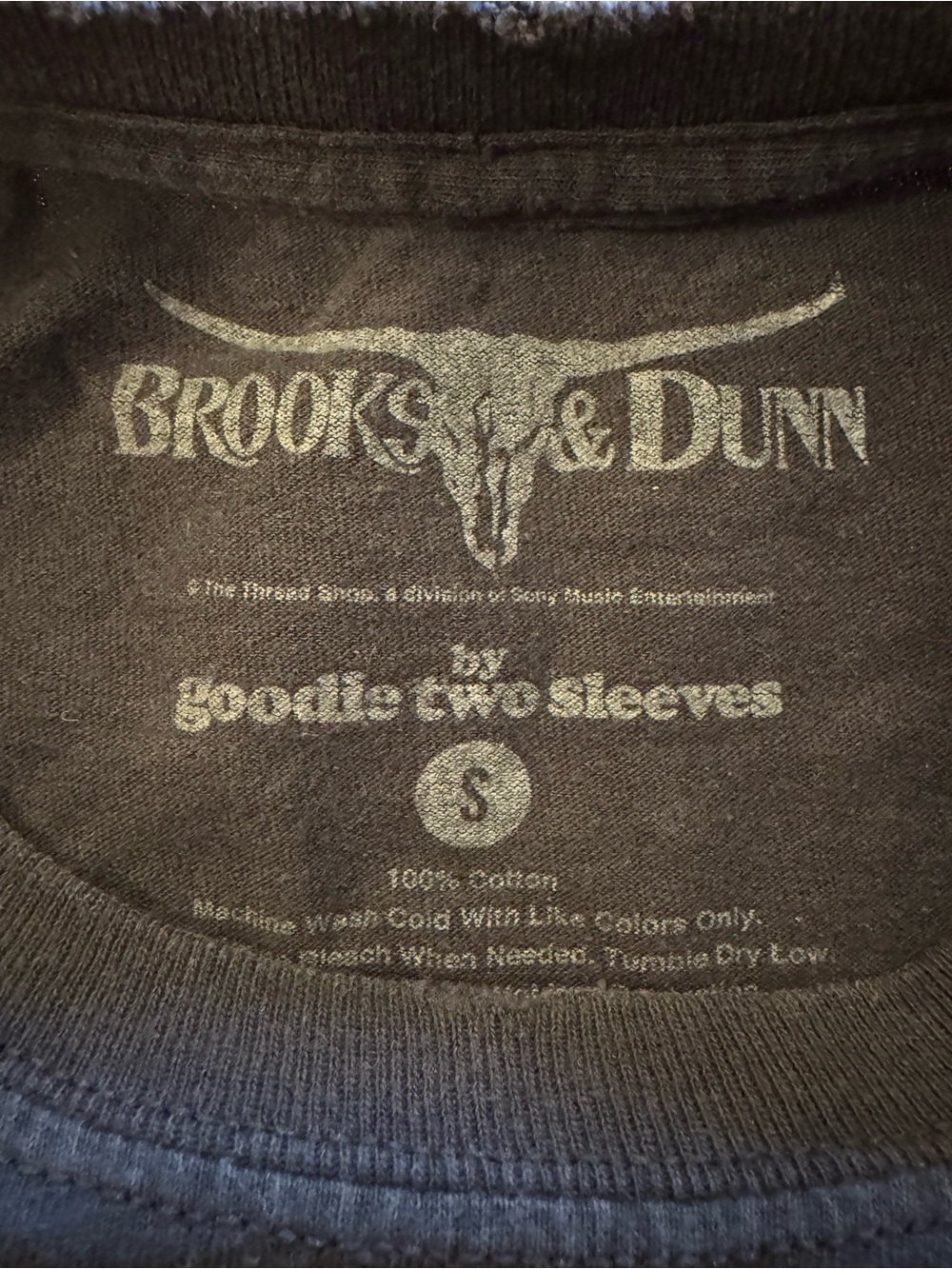 Brooks & Dunn Black Graphic Tee - Women’s Short Sleeve - Picture 2 of 4